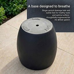 IDEALIST Lite Contemporary Light Concrete Egg Planter