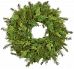 Pine Wreath white Artificial Branch Plant