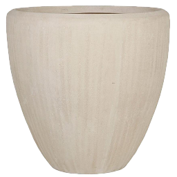 Composits Polystone Couple Round Indoor Planter Pot