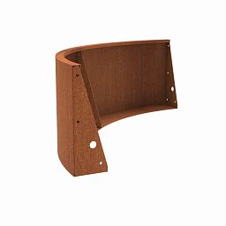 CorTen 4ml Retaining Wall Outside Curve