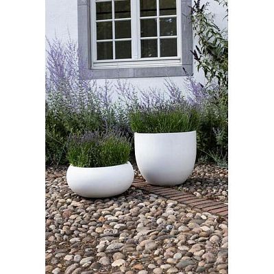 SHAPE Round GRP 2K coating Planter