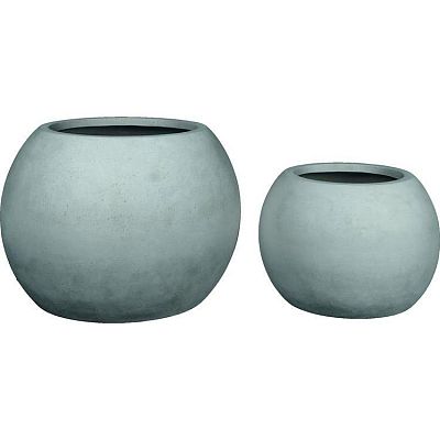 POLYSTONE GLOBE Outdoor Planter