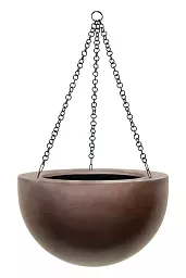 Gradient Hanging Bowl Planter | Polyresin Indoor Plant Pot