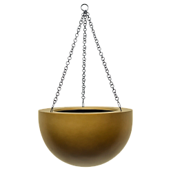 Gradient Hanging Bowl Planter | Polyresin Indoor Plant Pot