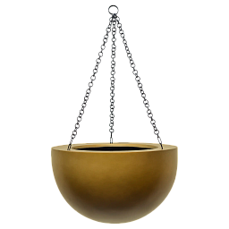 Gradient Hanging Bowl Planter | Polyresin Indoor Plant Pot