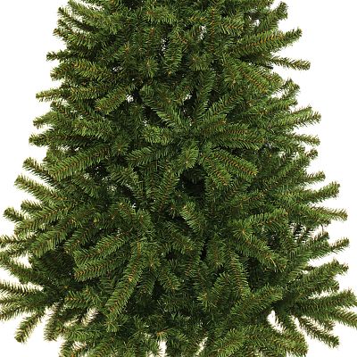 XMMS Limerick Artificial Christmas Tree with Tree Skirt & Cotton Gloves Fir Green Needles