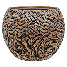 Opus Polystone Globe Planter + Liner | Hit Finish Indoor Plant Pot