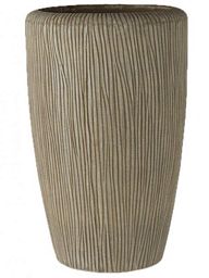 Composits Twist Vase Round Tall Planter Pot IN\OUT