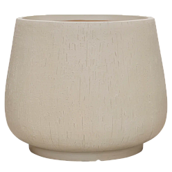 Raindrop Fibreclay Planter | Round Indoor and Outdoor Plant Pot