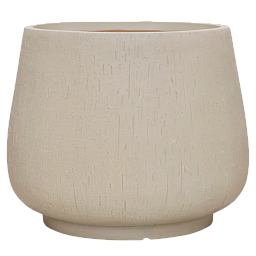 Raindrop Fibreclay Planter | Round Indoor and Outdoor Plant Pot