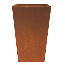 Cortenstyle Trend Conisch Topper on Ring Tall Planter IN\OUT