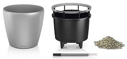 LECHUZA CLASSICO LS Round Poly Resin Self-watering Planter