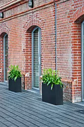 Raised Fiberstone Trough Planter by Idealist Premium JORT