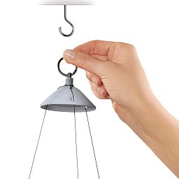 LECHUZA NIDO Cottage Round Poly Resin Outdoor Self-watering Planter