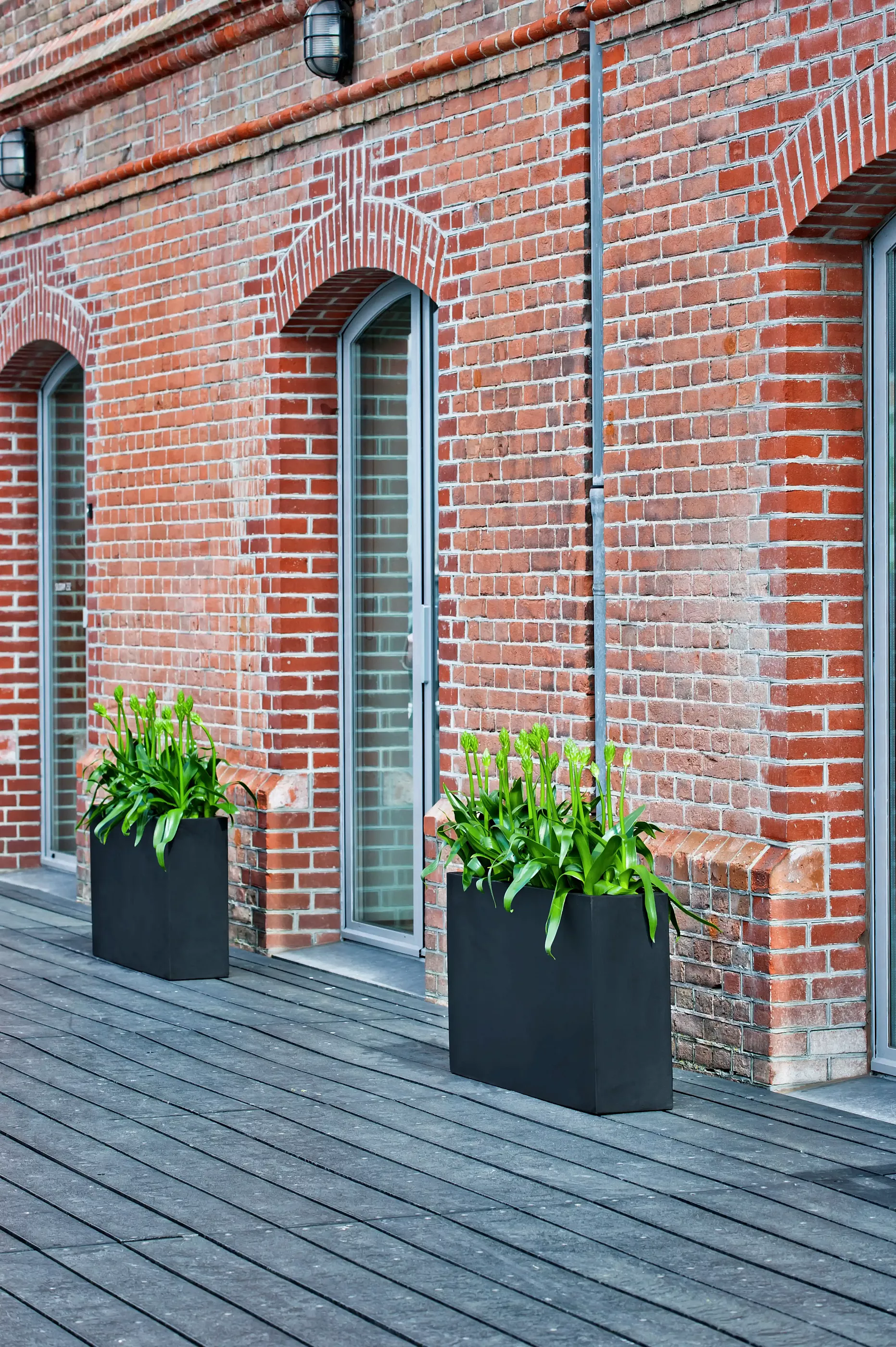 Raised Fiberstone Trough Planter by Idealist Premium JORT