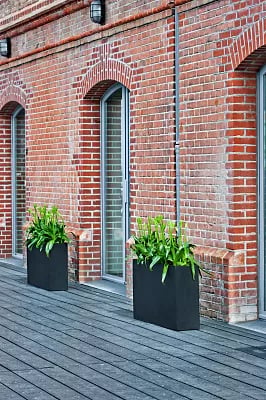Raised Fiberstone Trough Planter by Idealist Premium JORT
