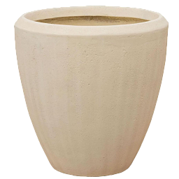 Composits Polystone Couple Round Indoor Planter Pot