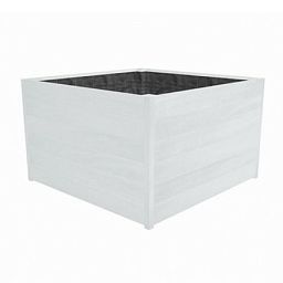Hardwood Sevilla Square Wood Outdoor Planter