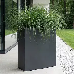 IDEALIST Lite Narrow Contemporary Light Concrete Trough Planter