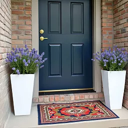 IDEALIST Lite Tall Tapered Contemporary Light Concrete Planter