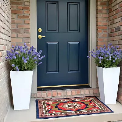 IDEALIST Lite Tall Tapered Contemporary Light Concrete Planter