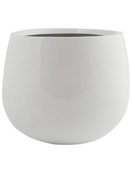 Fiberstone Kevan M Glossy Round Planter