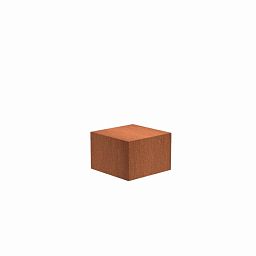 Corten Steel Rectangular Horizontal Pedestal