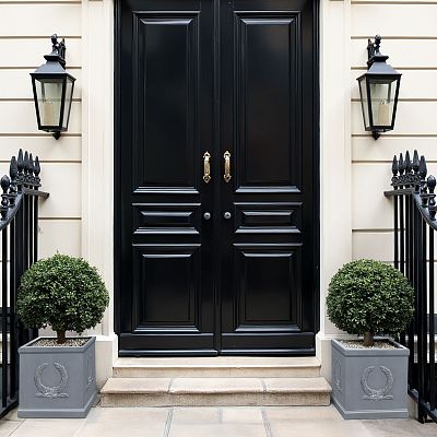 IDEALIST Kensington Light Stone Square Garden Planter