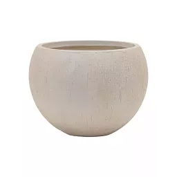 Raindrop Fibreclay Globe Planter | Indoor and Outdoor Plant Pot