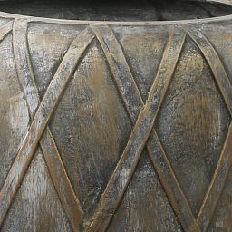 Composits Wire GRC Coppa Round Tall Planter Pot IN\OUT