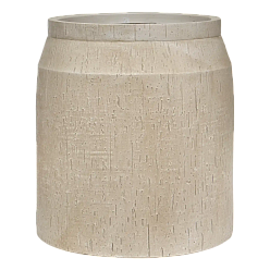 Raindrop Fibreclay Tapered Cylinder Planter | Indoor and Outdoor Plant Pot