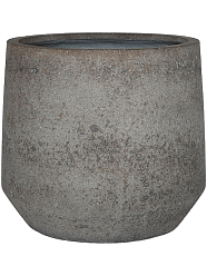 Cement & Stone Tapered Round Planter | Indoor and Outdoor Plant Pot