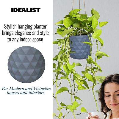 IDEALIST Lite Diamond Style Indoor Hanging Planter