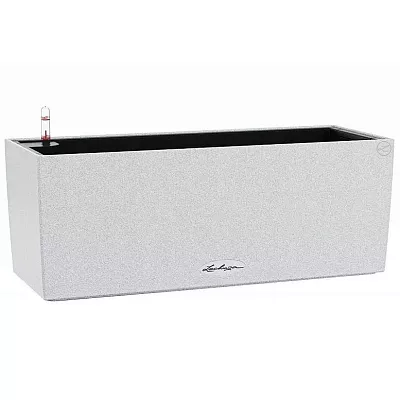 LECHUZA BALCONERA Stone Trough Poly Resin Self-watering Planter