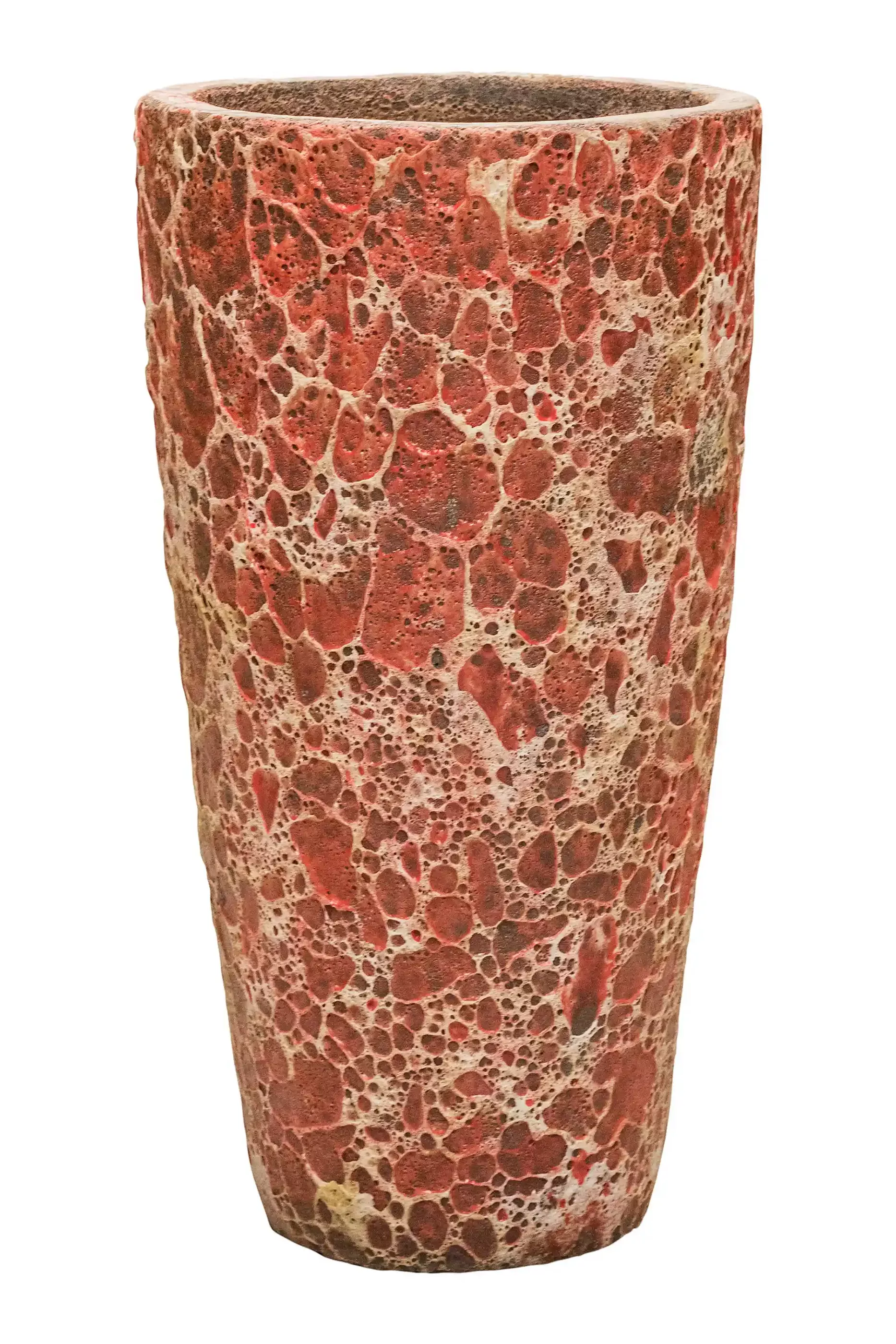 Lava Ceramic Tall Planter | Indoor and Outdoor Plant Pot