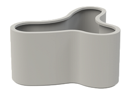 WAVE Outdoor Fiberglass Planter
