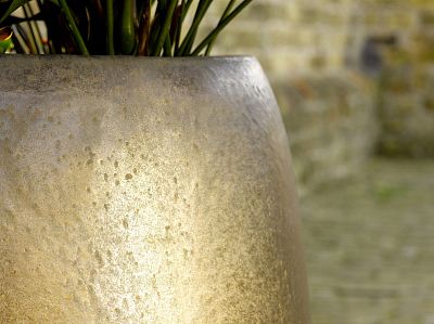 Ceramic Sepia Round Large Planter Pot In/Out