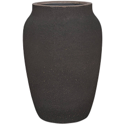 Tall Ficonstone Hera Round Vase Planter by Idealist Premium