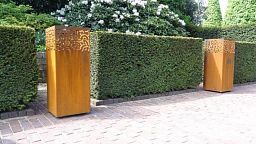 Jari Fire Column Corteen Steel Garden Burner