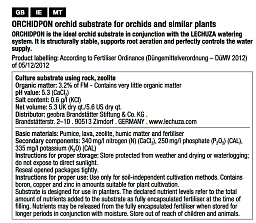 LECHUZA ORCHIDPON Orchid Potting Mix Organic Peat-Free Orchid Compost