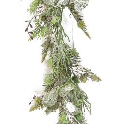 Snowy Pine Garland Artificial Branch Plant