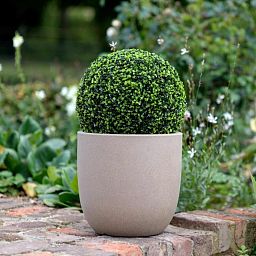 Tall Resin Planter by Cadix Capi Tutch Round