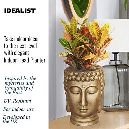 IDEALIST Lite Buddha Face Plant Pot Indoor