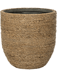 Bohemian Cody L Straw Grass Tall Planter
