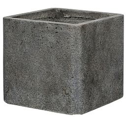 IDEALIST Lite Square Weathered Stone Effect Outdoor Planter
