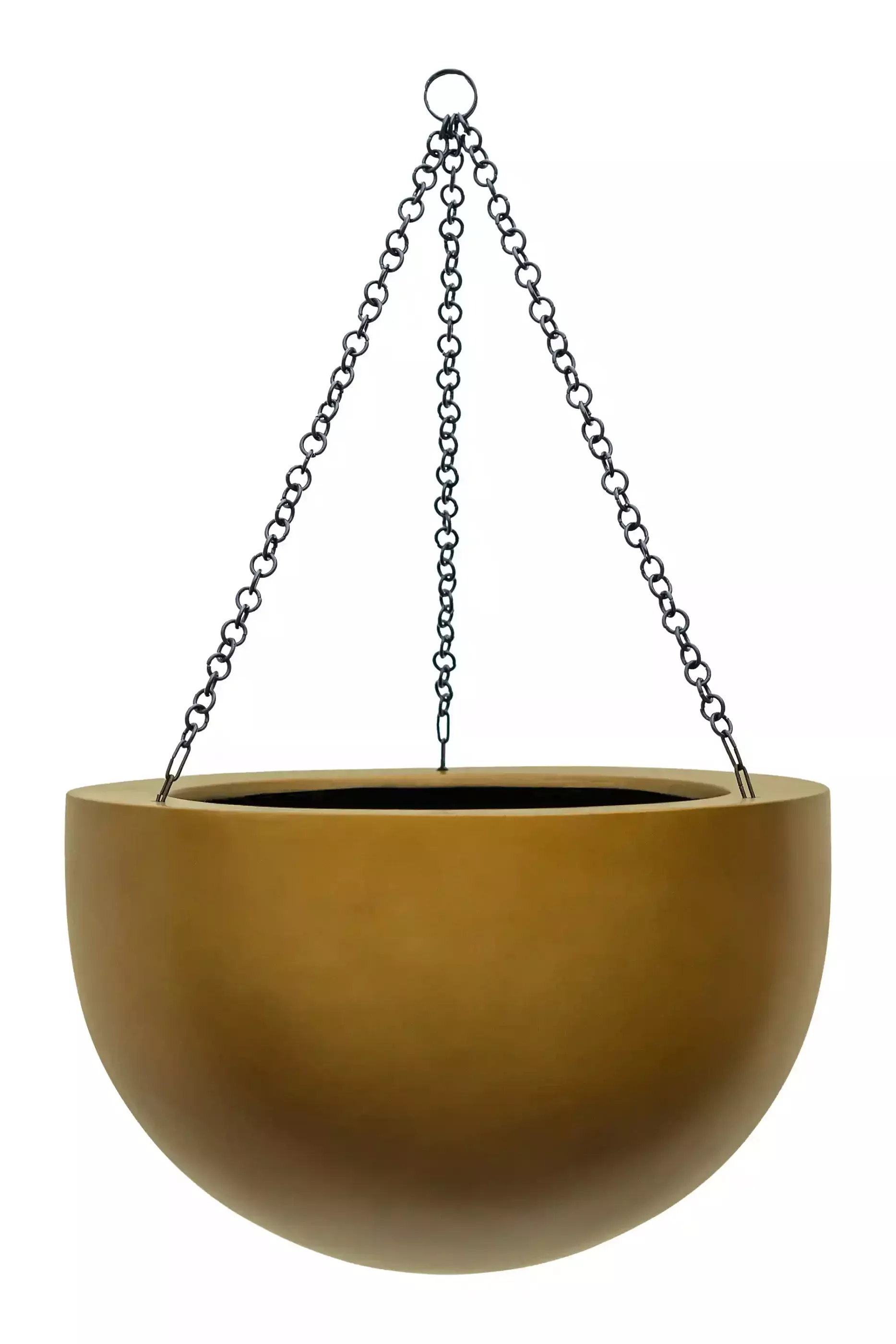 Gradient Hanging Bowl Planter | Polyresin Indoor Plant Pot