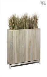 Kayu Roomdivider Trough Polystone Outdoor Planter