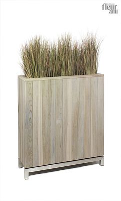Kayu Roomdivider Trough Polystone Outdoor Planter