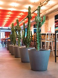 Fiberstone Round Planter by Idealist Premium BUCKET