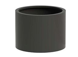 Sydney Outdoor Aluminum Round Planter